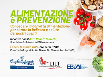 Alimentazione è prevenzione