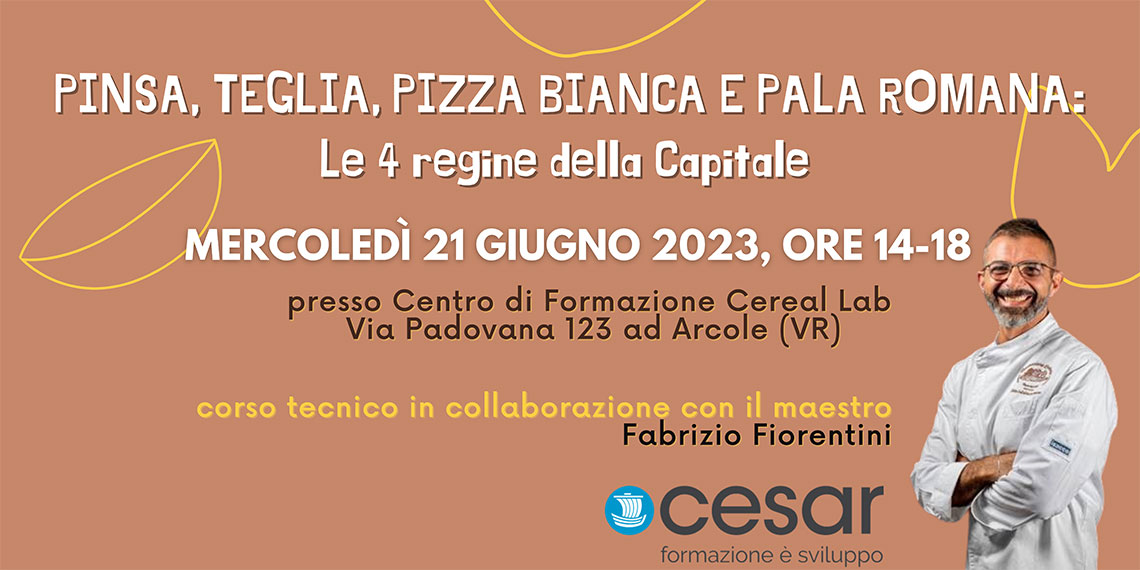 Corso pinsa, teglia, pizza e pala romana
